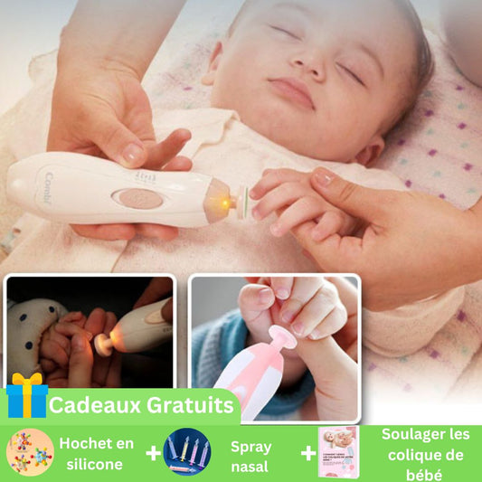Lime à ongles électrique pour bébé - Baby Nail File™ - Atout Bout'chou