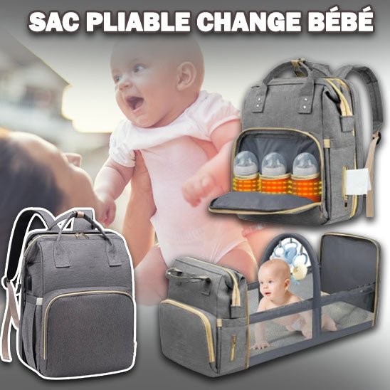 Sac pliable change bébé - Baby Changing Bag™ - Atout Bout'chou